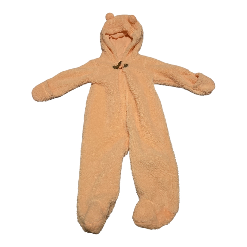 Carter's Peach Fleece Kids Footie
